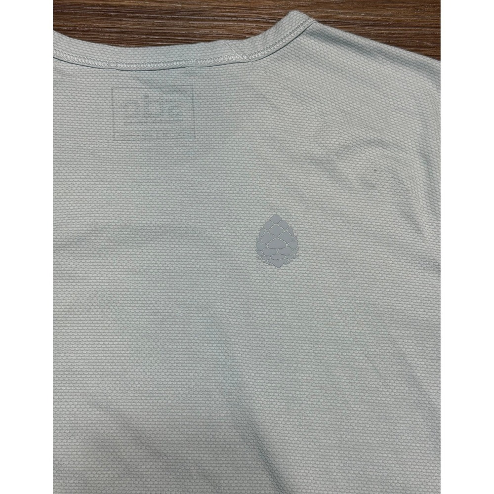 Stio Mens Lucent Tee T-Shirt Quiet Grey Performance Athletic Shirt Size M - Picture 10 of 10
